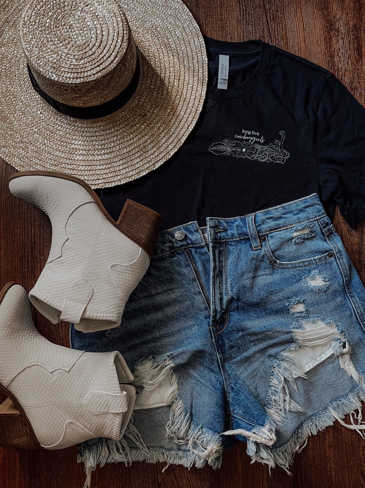Long Live Cowboygirls Tee
