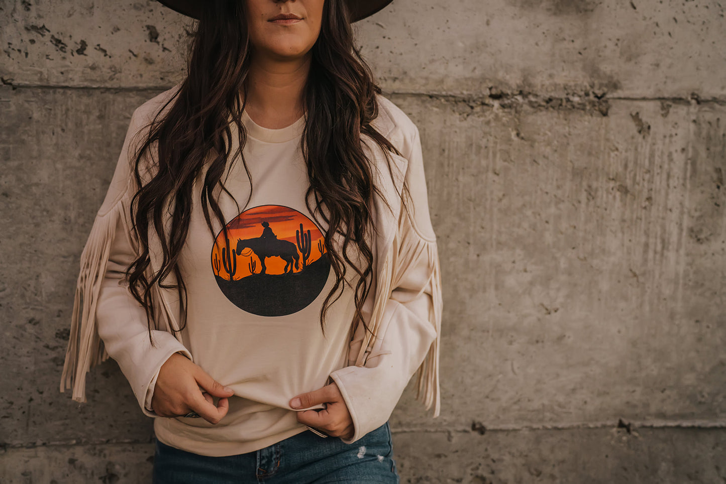 Sundowner Cowboy Tee