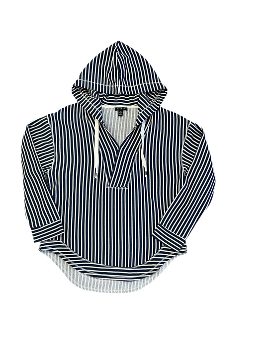 Nautical Stripe V-neck Pullover