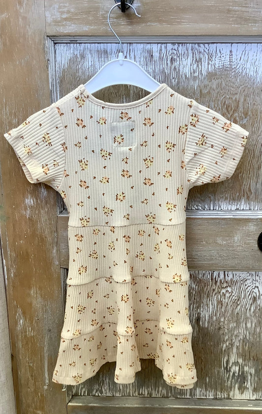 Mini Flower Tiered Dress