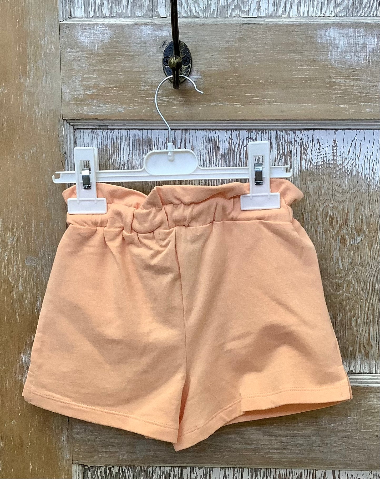 Embroidered Floral Ruffle Shorts
