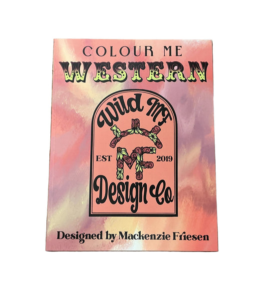Western Colour Me Book