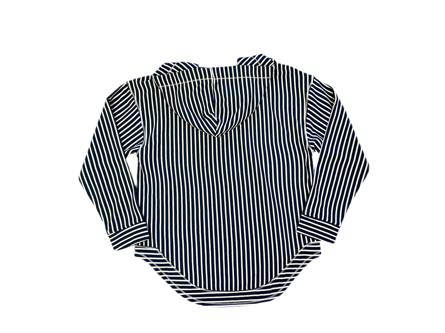 Nautical Stripe V-neck Pullover