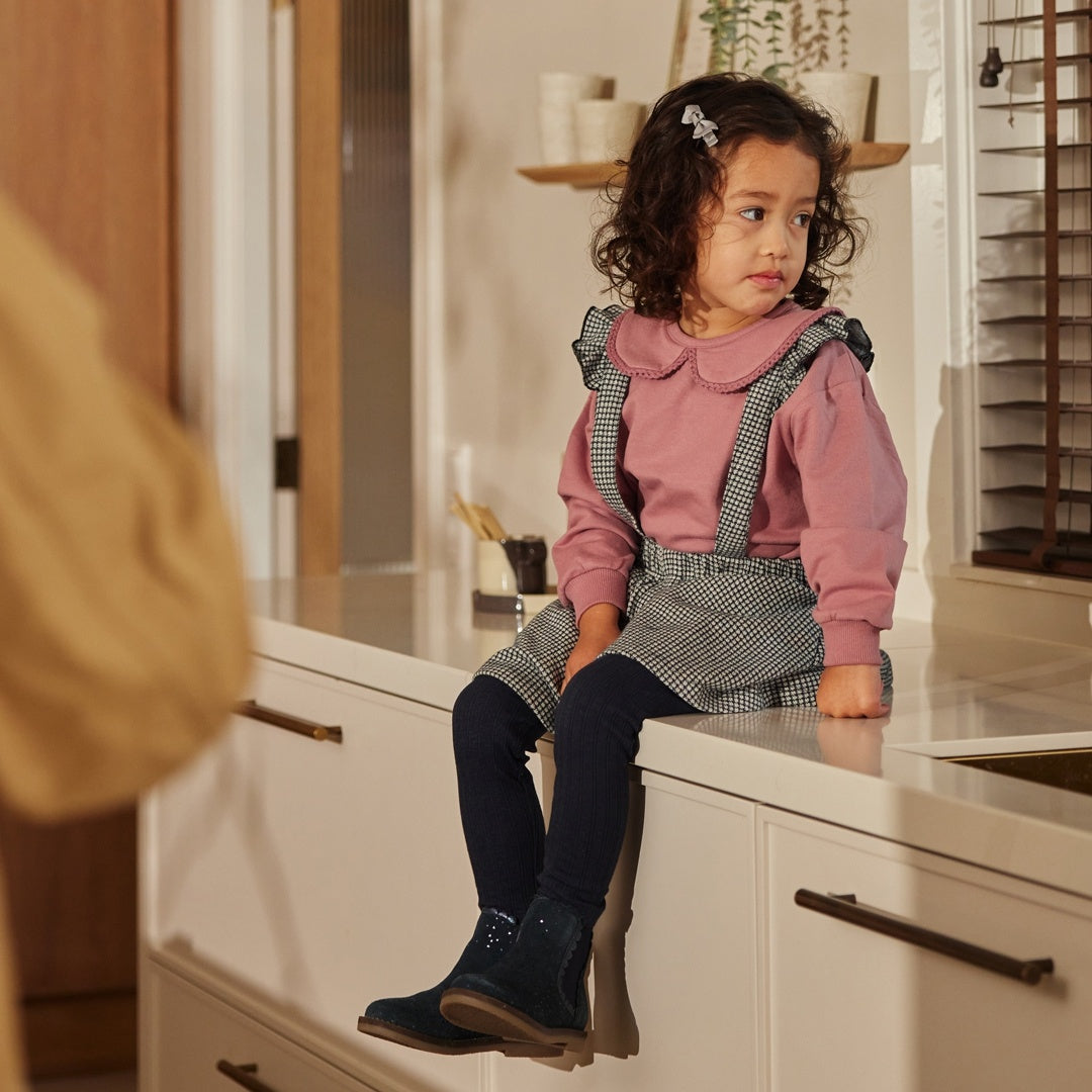 Navy Ditsy Floral Leggings 3-Pack