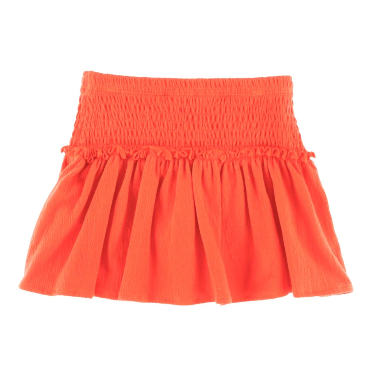 Girls Red Ruffle Skort
