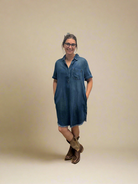 Denim Tunic Dress