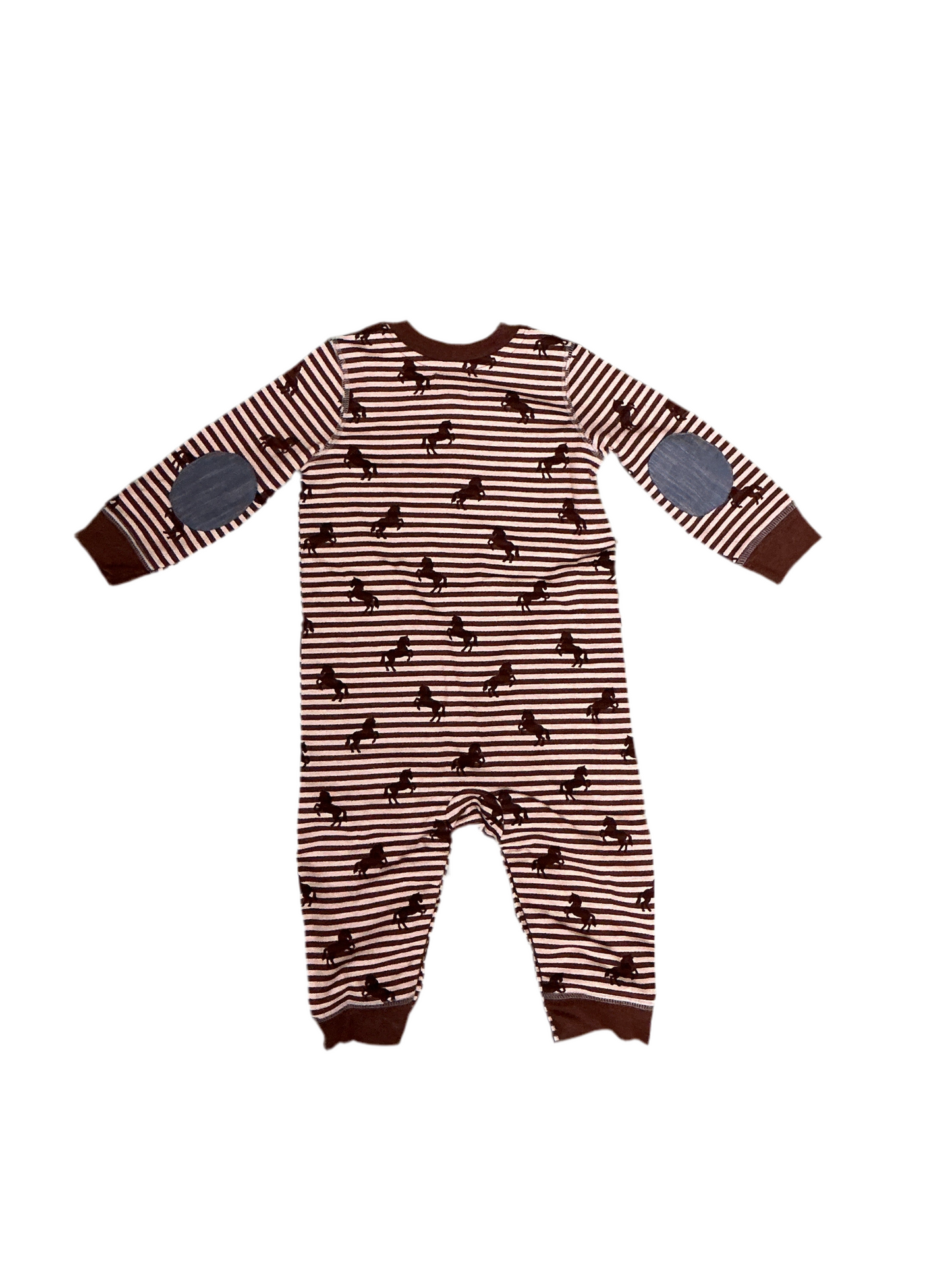 Button Horse Romper