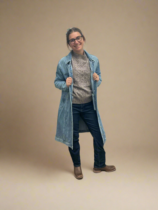 Long Denim Duster