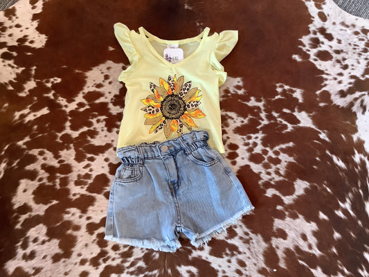 Girls Sunflower set