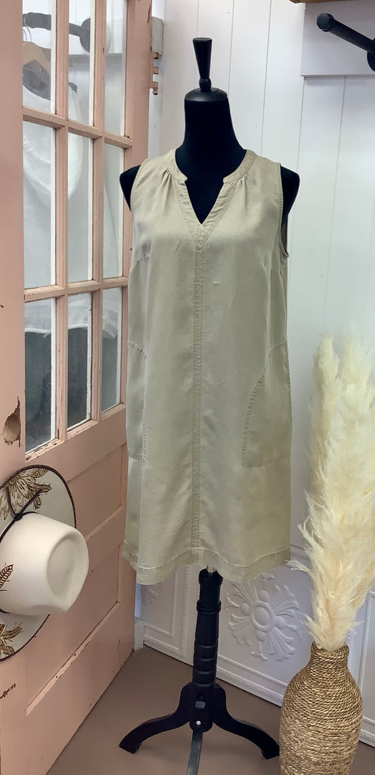 Sleeveless Tunic Dress