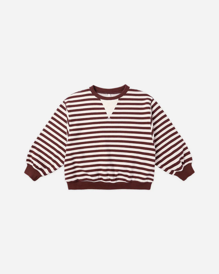 Retro Stripe Crewneck