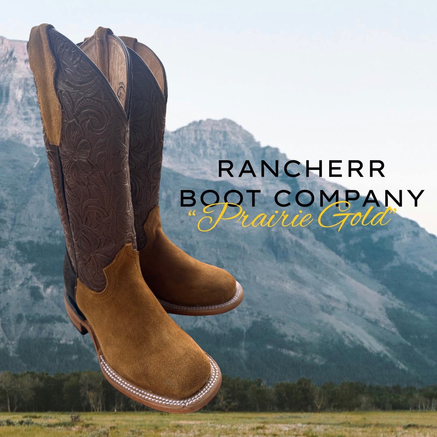 Rancherr Prairie Gold Cowboy Boots