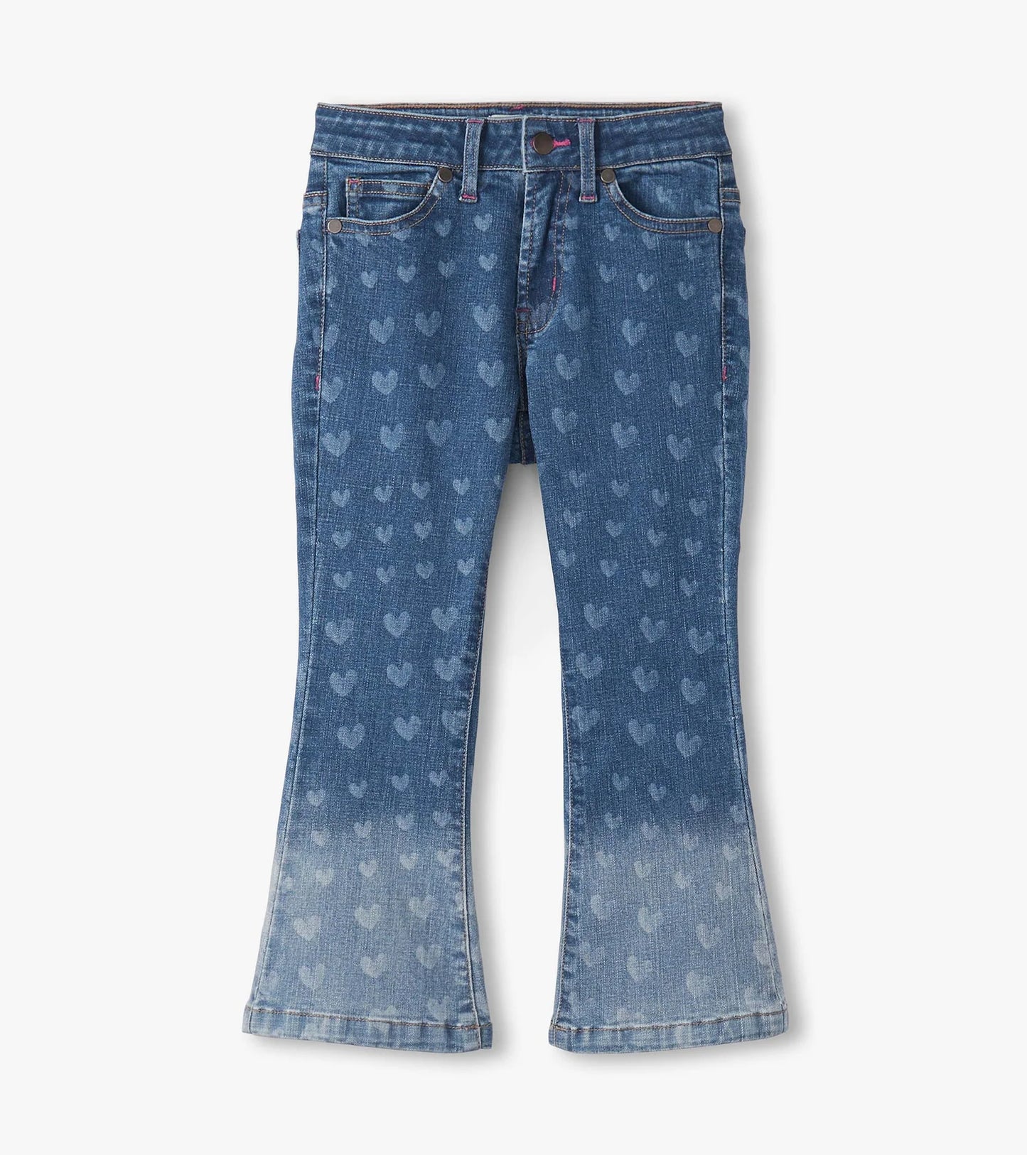 Hearts Flared Jeans
