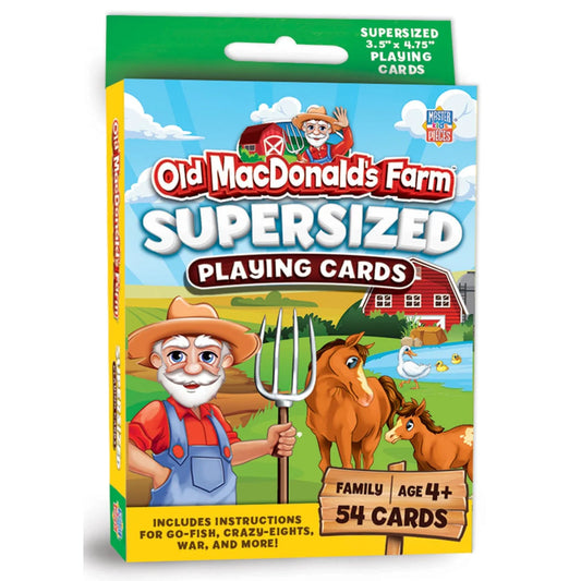 Old Macdonald’s Farm Supersized Playing Cards