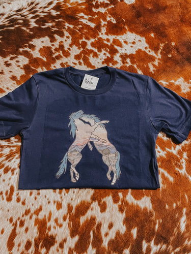 Leave Her Wild Western Tee