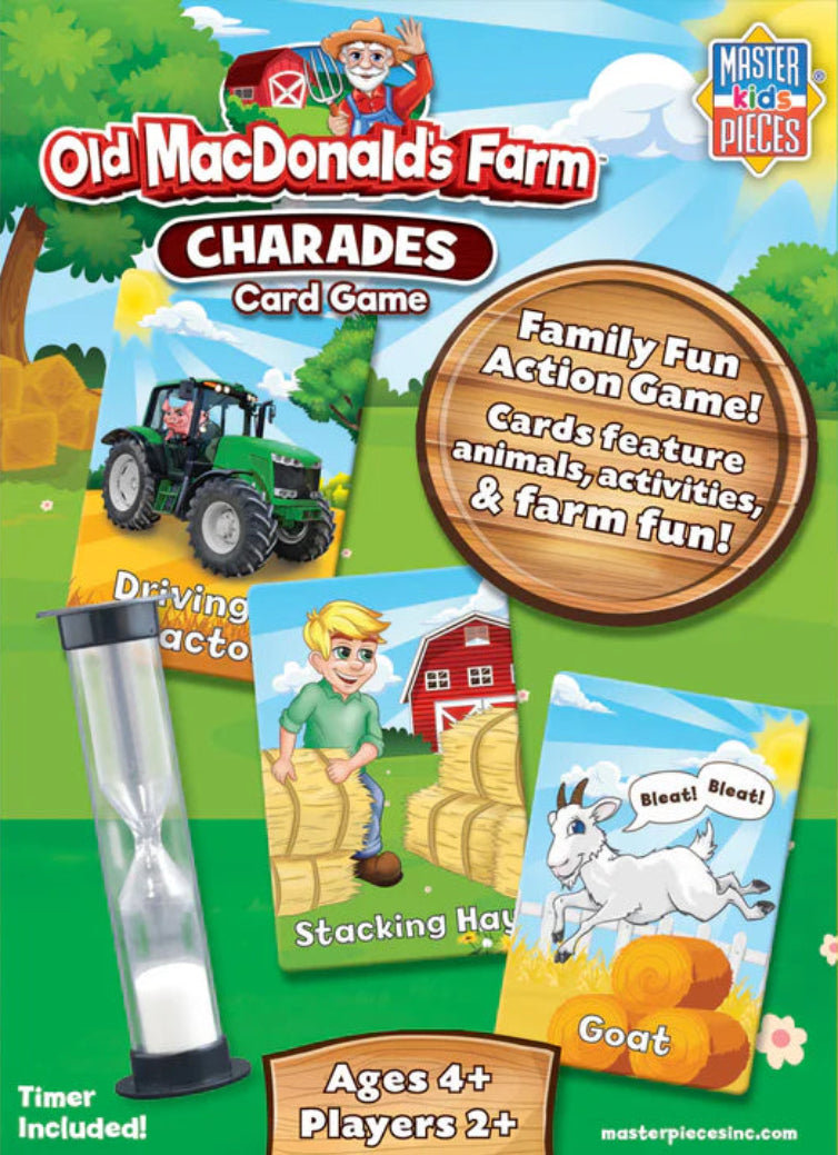 Old Macdonald’s Farm Charades Card Game