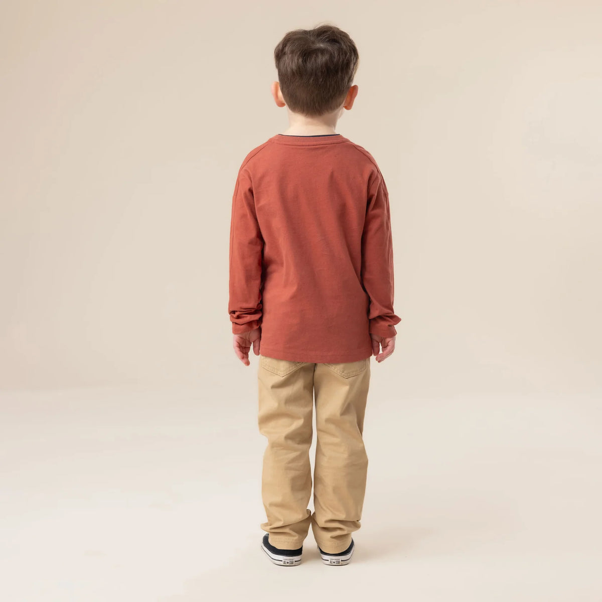 Boys Brown Nano Pants