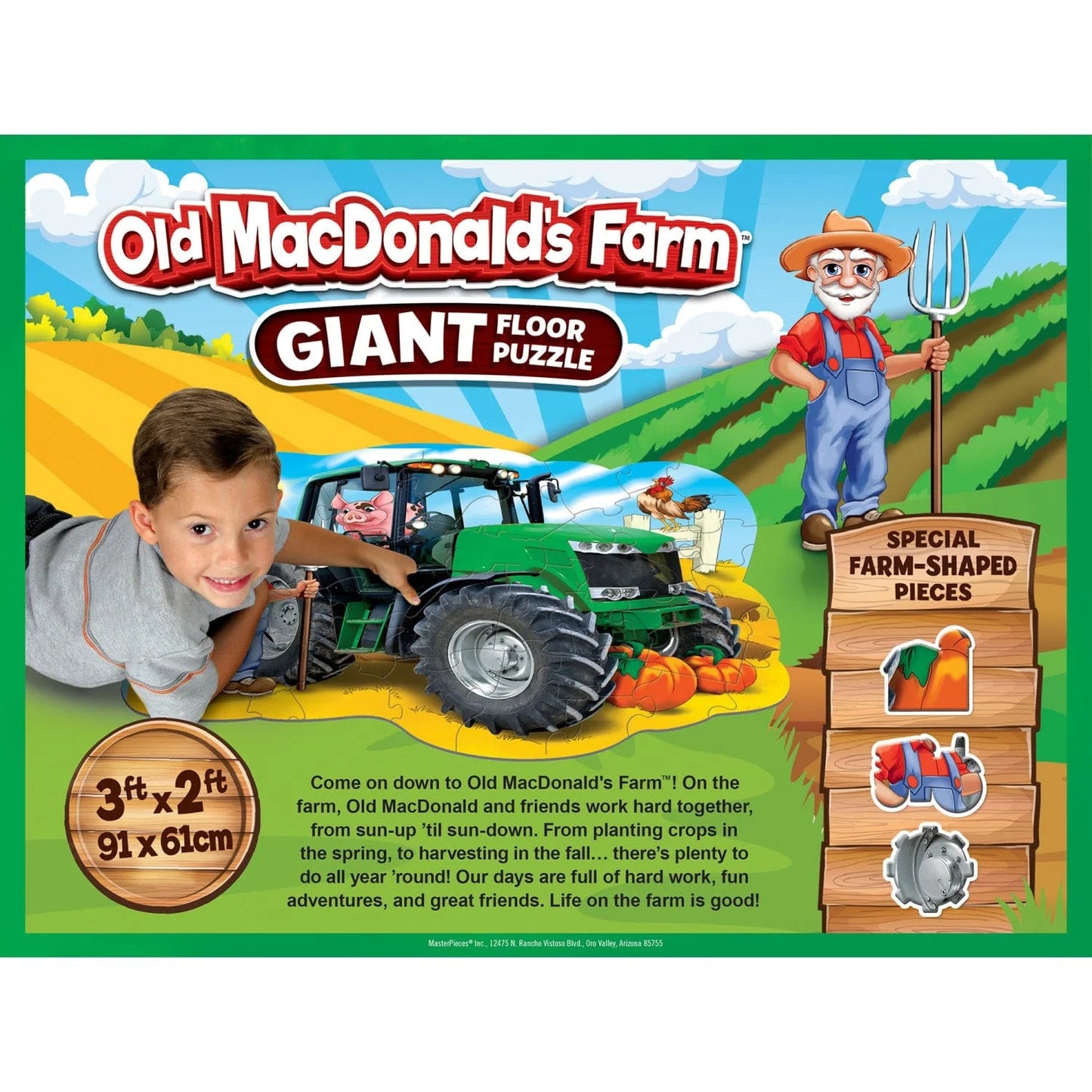 Old Macdonald’s Farm Giant Floor Puzzle