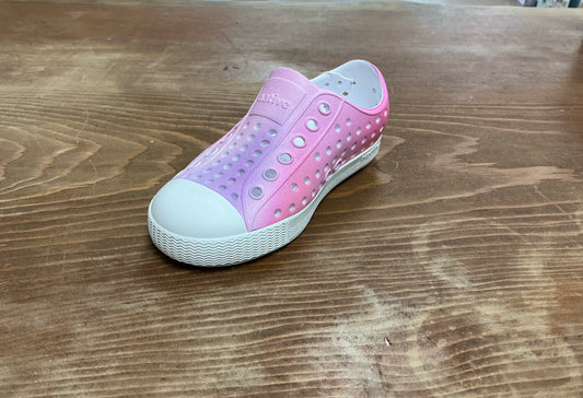 Jefferson Pink/Purple Ombré Native Shoes