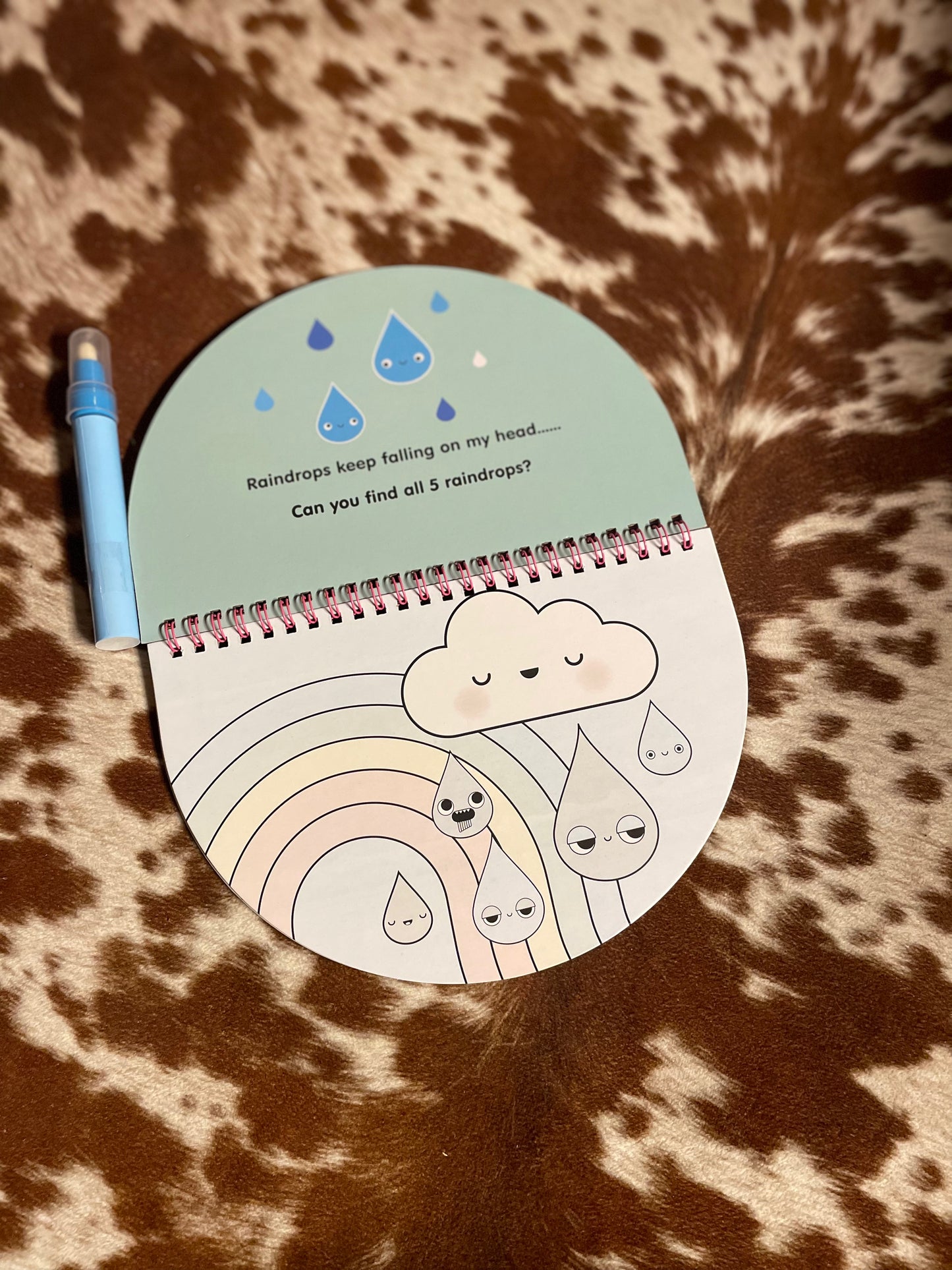 Water Colour Books rainbow and unicorn