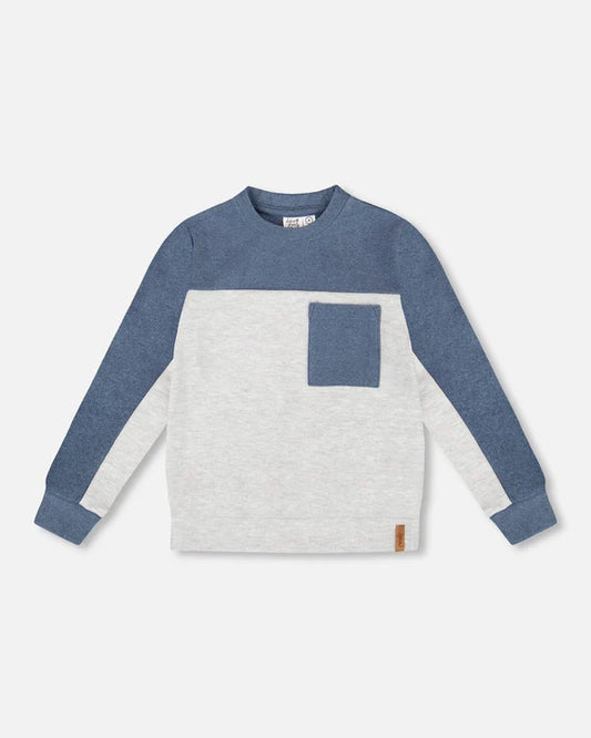 Colour Block Long Sleeve Top