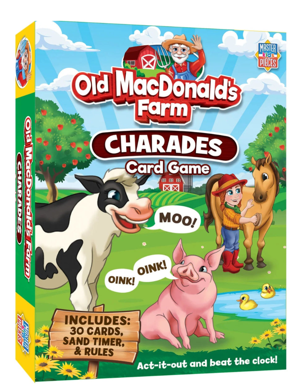 Old Macdonald’s Farm Charades Card Game