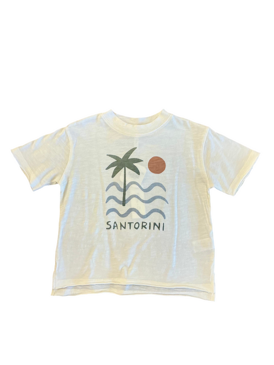 Santorini Raw Edge Tee