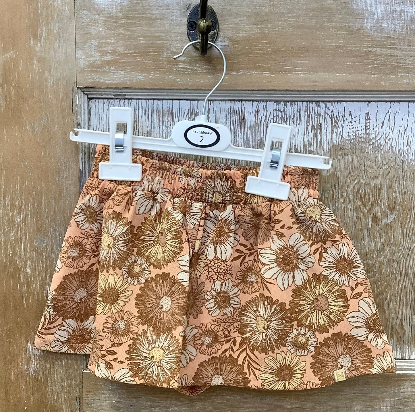 Western Floral Flowy Shorts