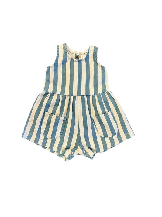 Ocean Stripe Dani Romper