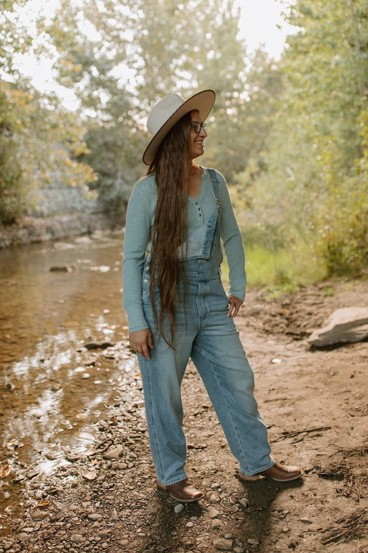 Classic Denim Overalls