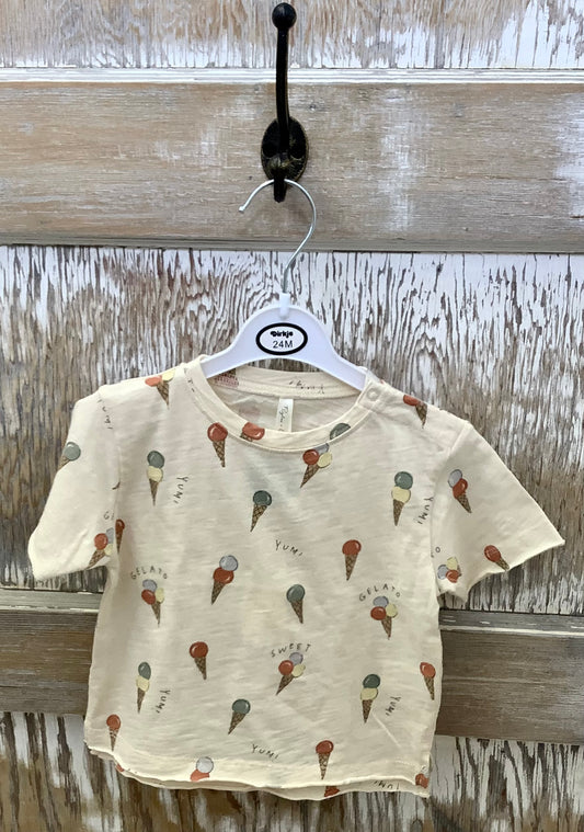 Raw Edge Tee Gelato