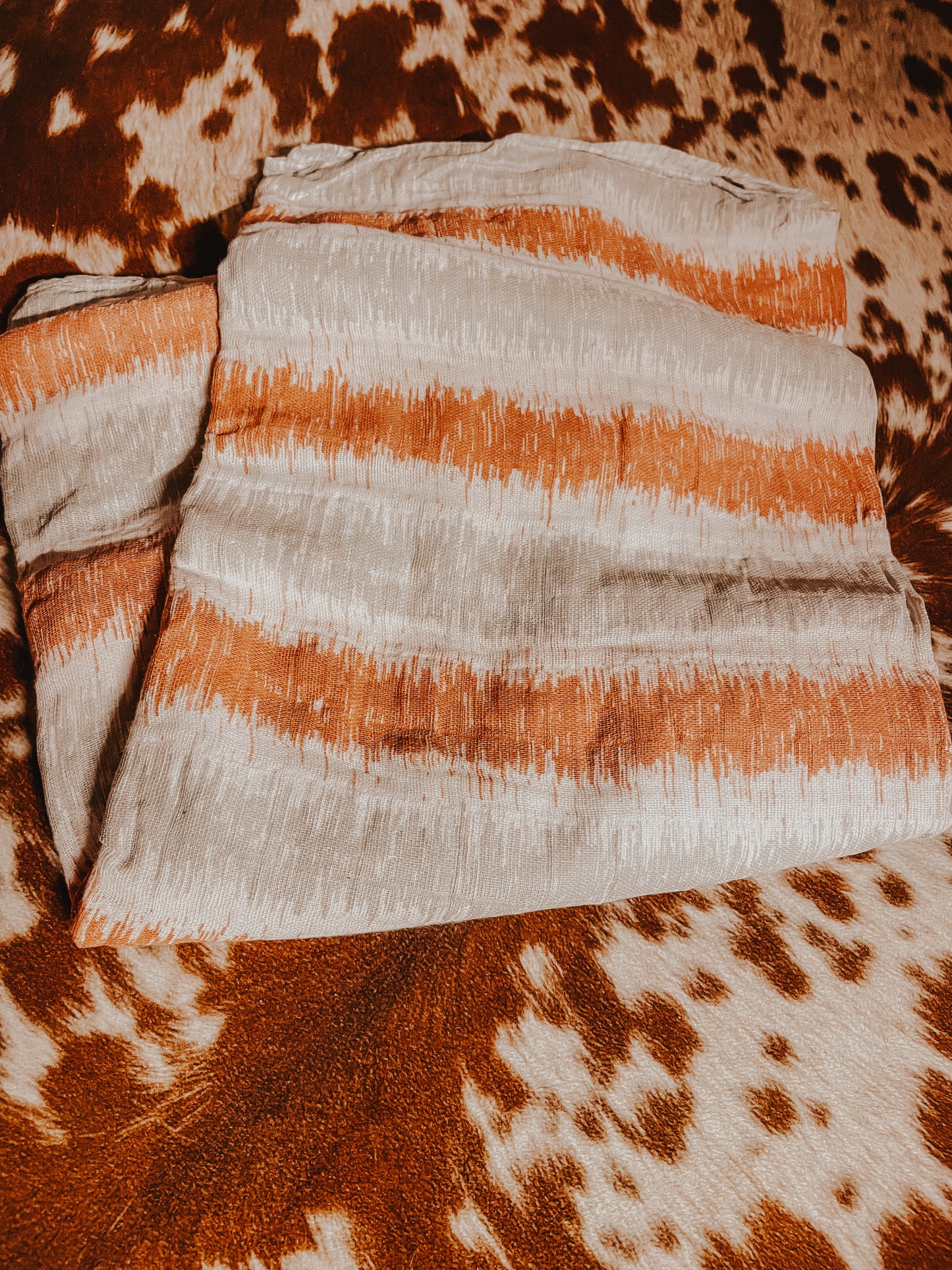 Western Stripe Swaddle Blanket