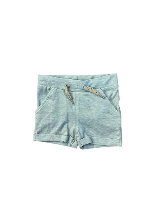 Light Blue Heather Jogger Shorts