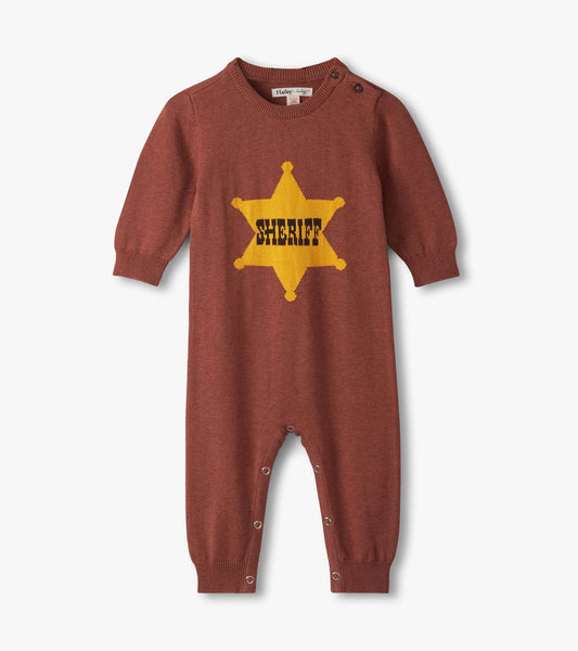 Sheriff Knit Romper