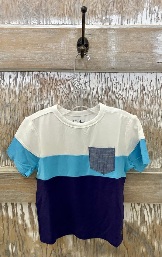 Patriot Blue Colour Block Bamboo Tee