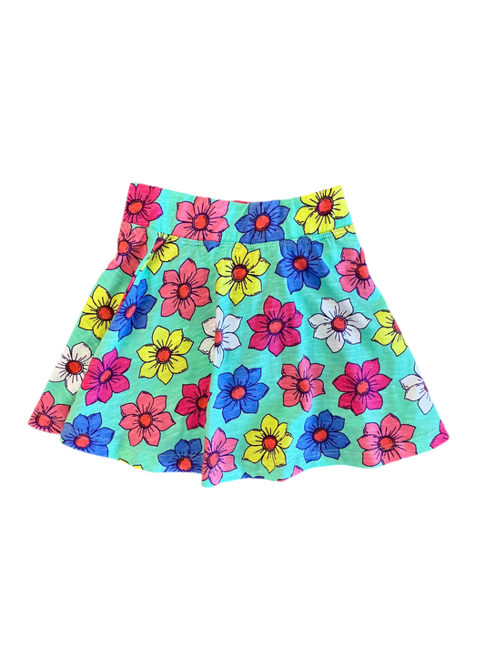 Happy Flowers Floaty Skort