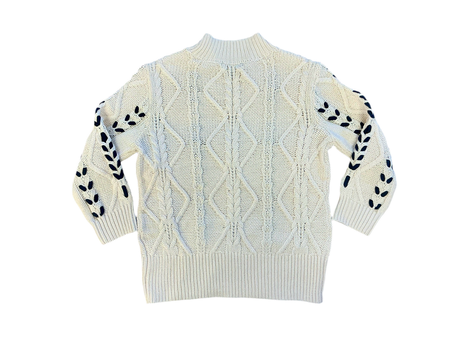 Moonstone Chunky Cable Knit Sweater