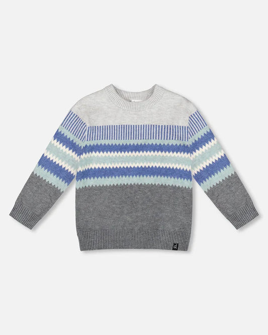 Knit Jacquard Sweater