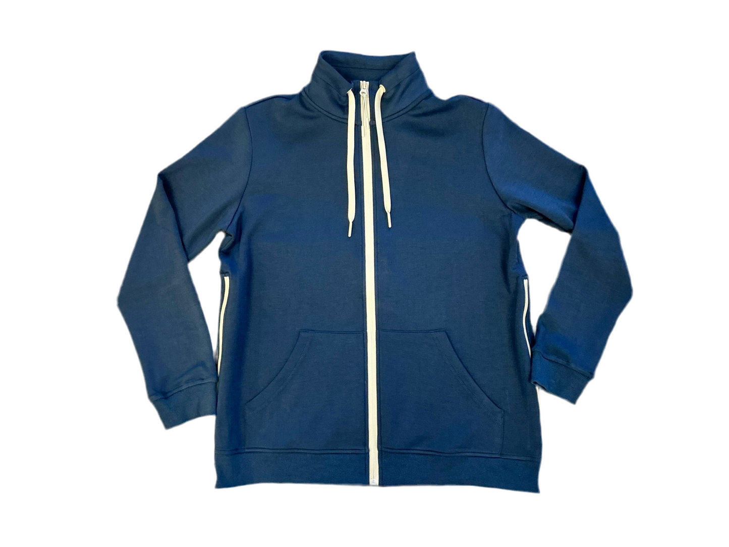 Athletic Zip-up Cardigan