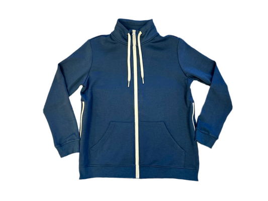 Athletic Zip-up Cardigan