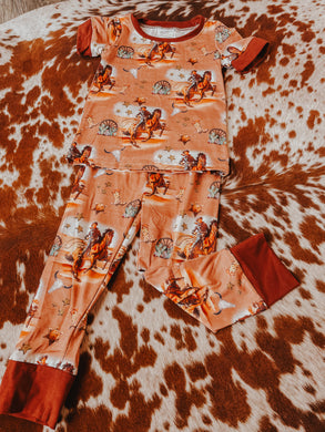 Rodeo Pjs!!! Cowboy pajamas