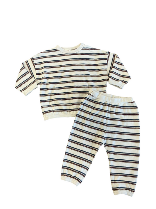 Relaxed Set Vintage Stripe