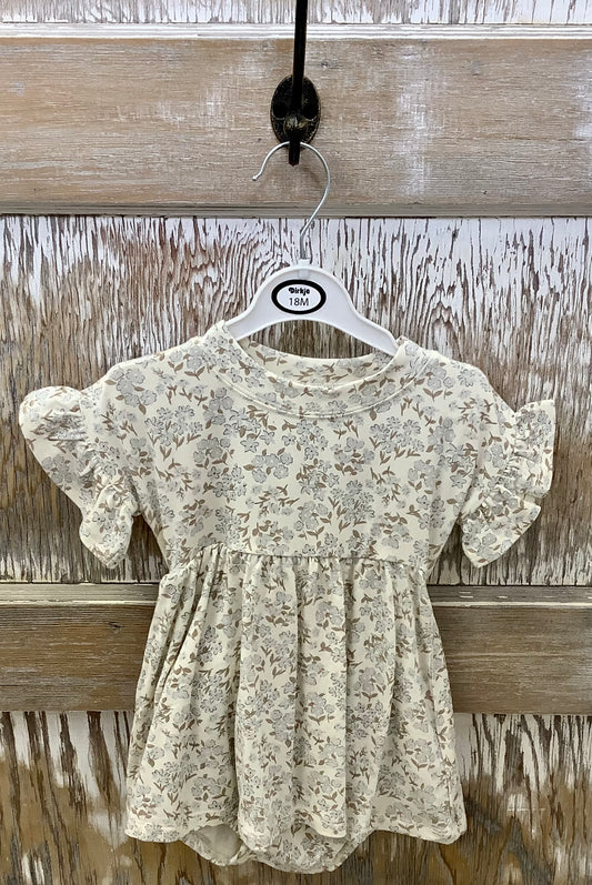 Babydoll Dress Blue Ditsy