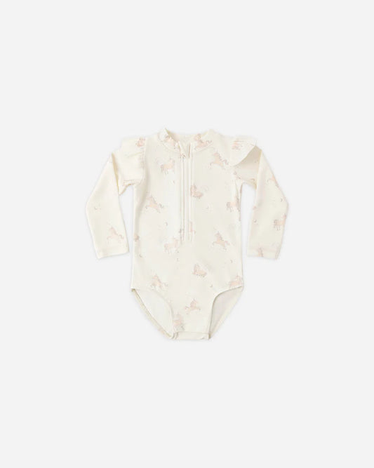 Girls Unicorn One-Piece Swimsuit