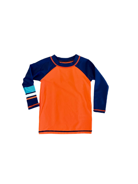 Orange Long-sleeve Rashguard