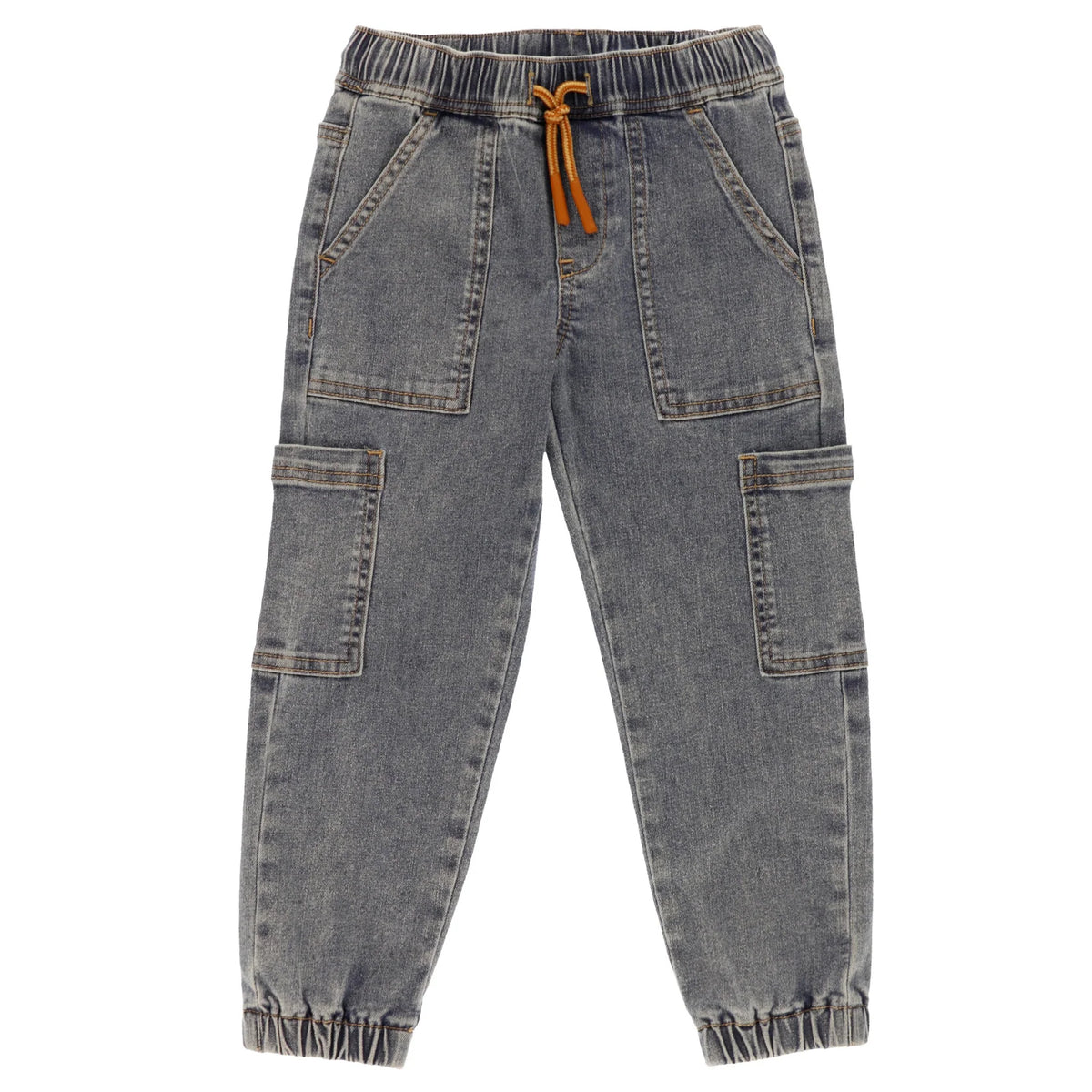 Nano Boys Denim Cargo Jogger Jeans