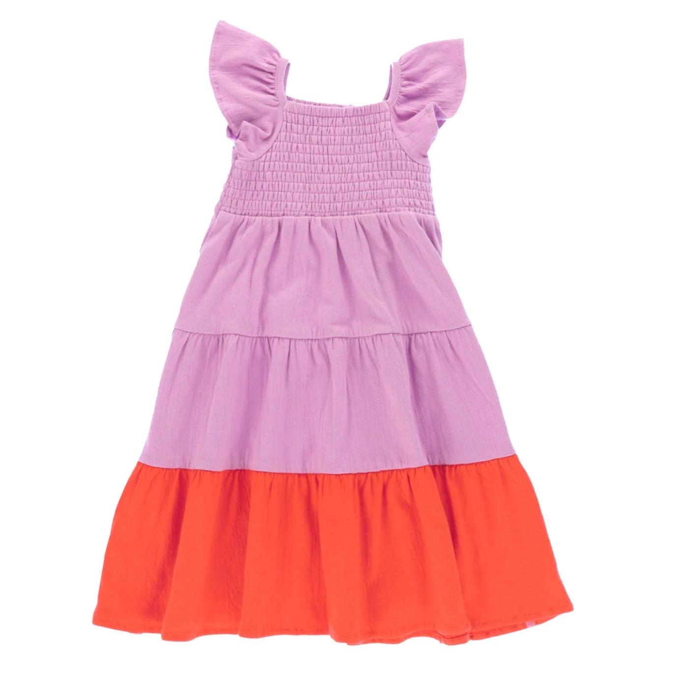 Girls Lilac Flowy Dress