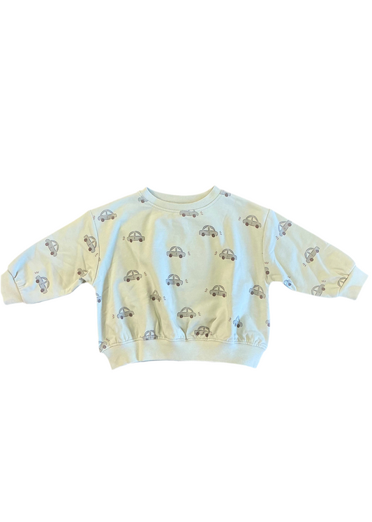 Relaxed Sweatshirt -Cars