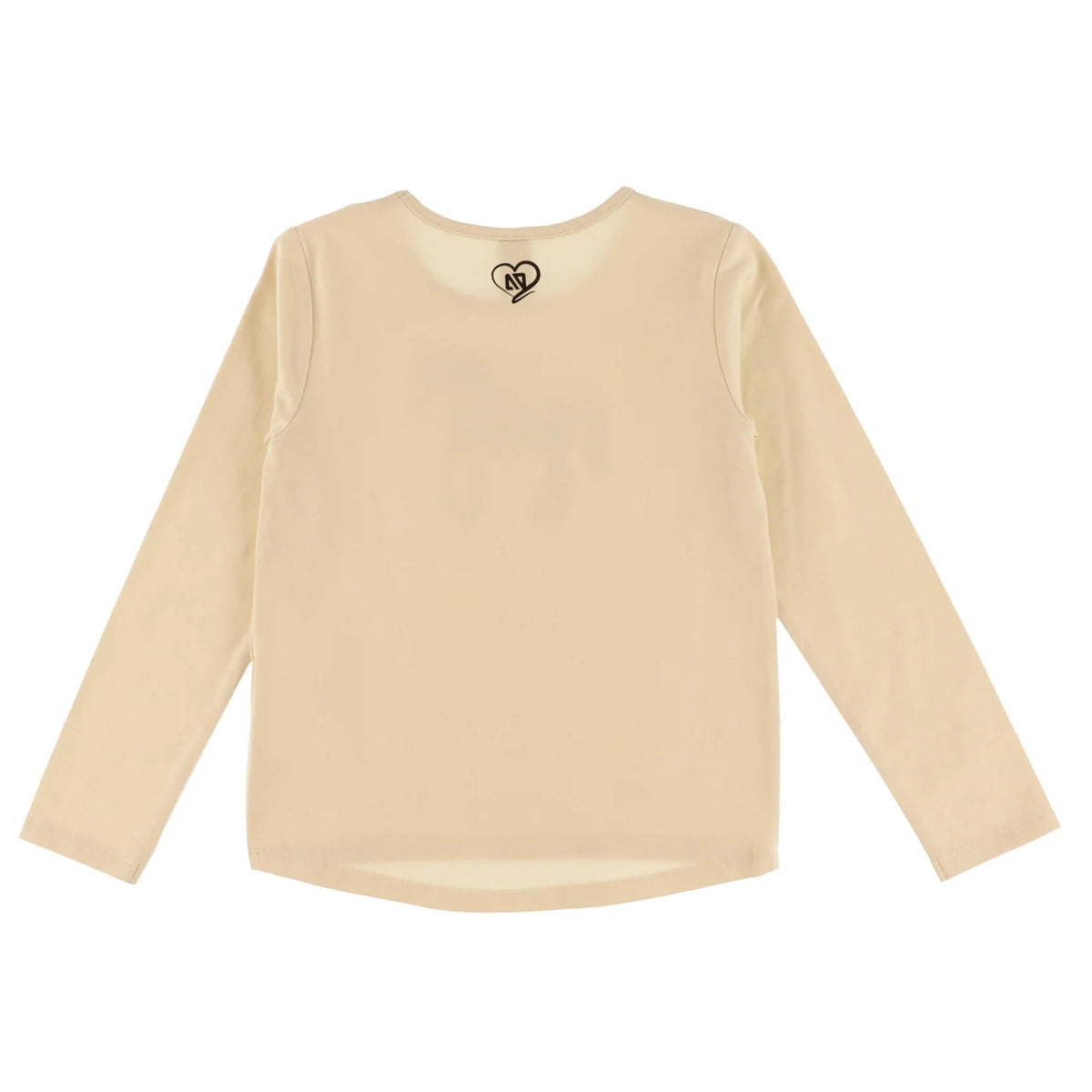 Girls Ivory Long Sleeve w/ Reversible Sequins