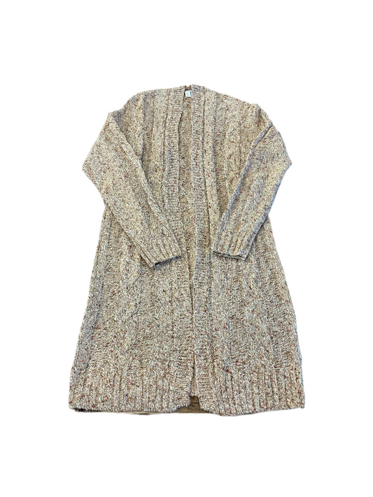 Oatmeal Cable Knit Cardigan